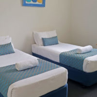 Bedroom 2 with single beds